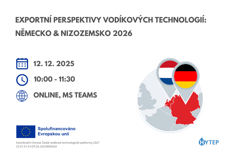 Webinář pro členy: Exportní perspektivy vodíkových technologií: Německo & Nizozemsko 2026 